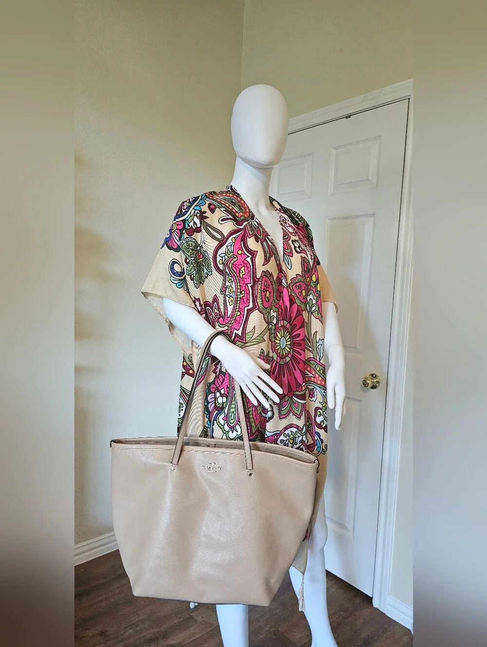 Coach City Pebble Leather Tote